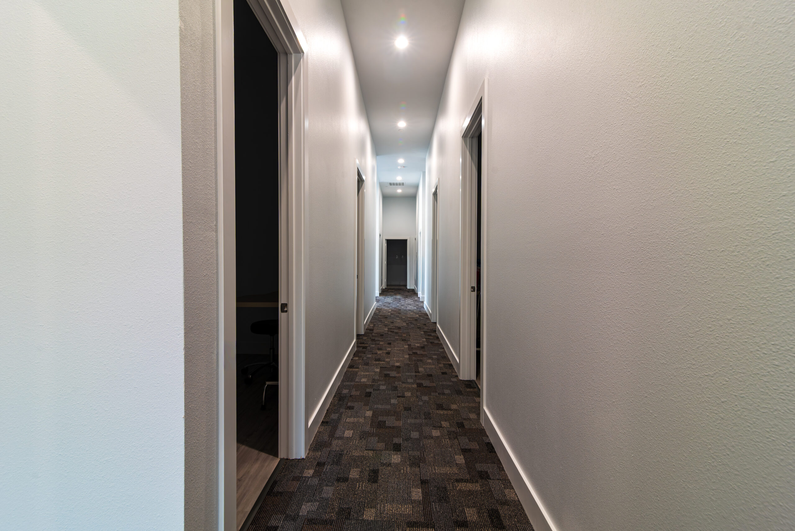 Keller Clinic Expansion Hallway
