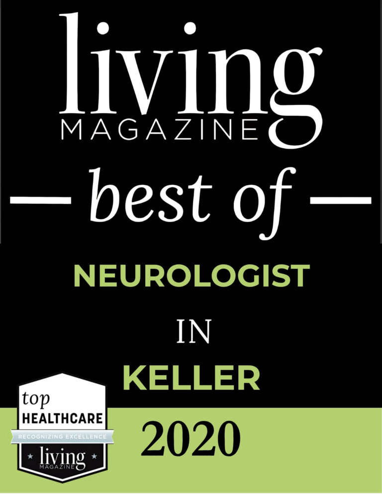 Voted Best Neurologist in Keller 2020