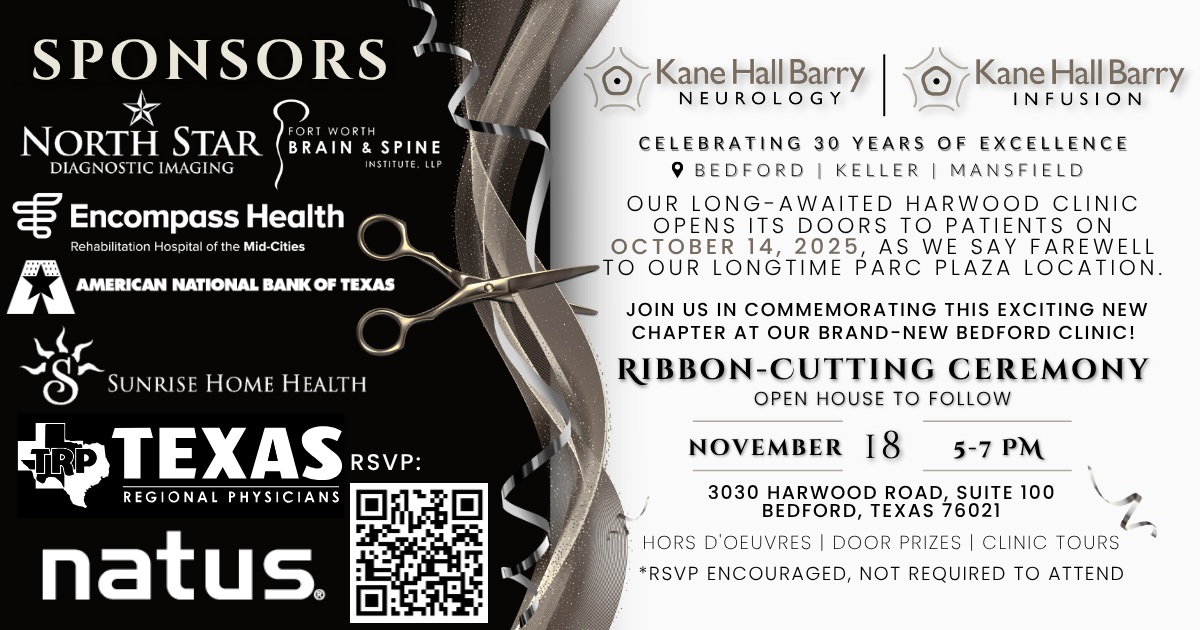 Kane Hall Barry Neurology Ribbon-Cutting